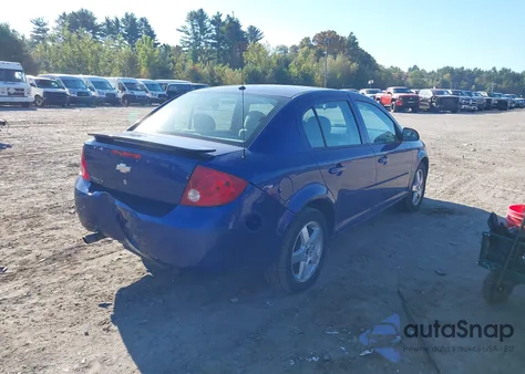 2007 Chevrolet Cobalt Lt из США, поврежденный, VIN 1G1AL55F977304055